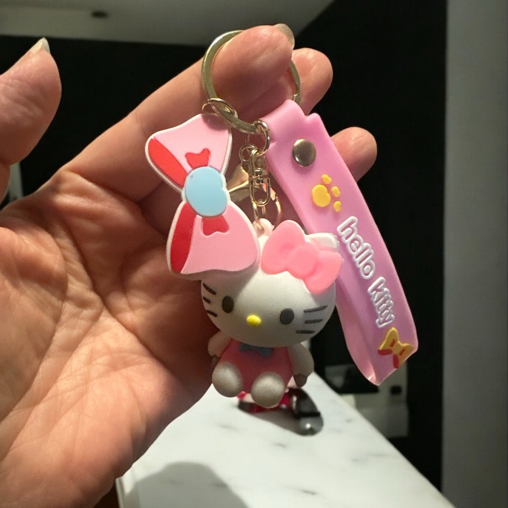 Pink and Red Hello Kitty Key holder (NWOT)